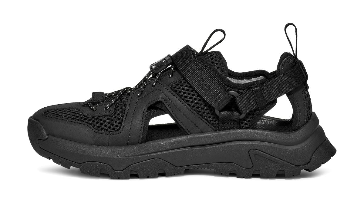 Teva Hurricane XLT3 Closed-Toe Damen Schwarze Sandalen