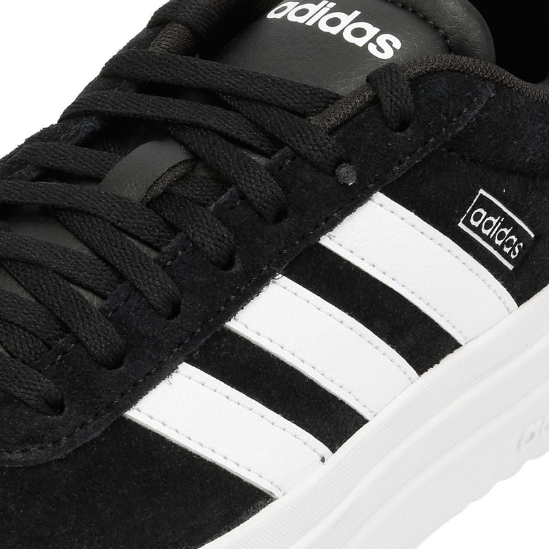 Adidas VL Court Bold Damen Sneaker Aus Schwarzem Leder