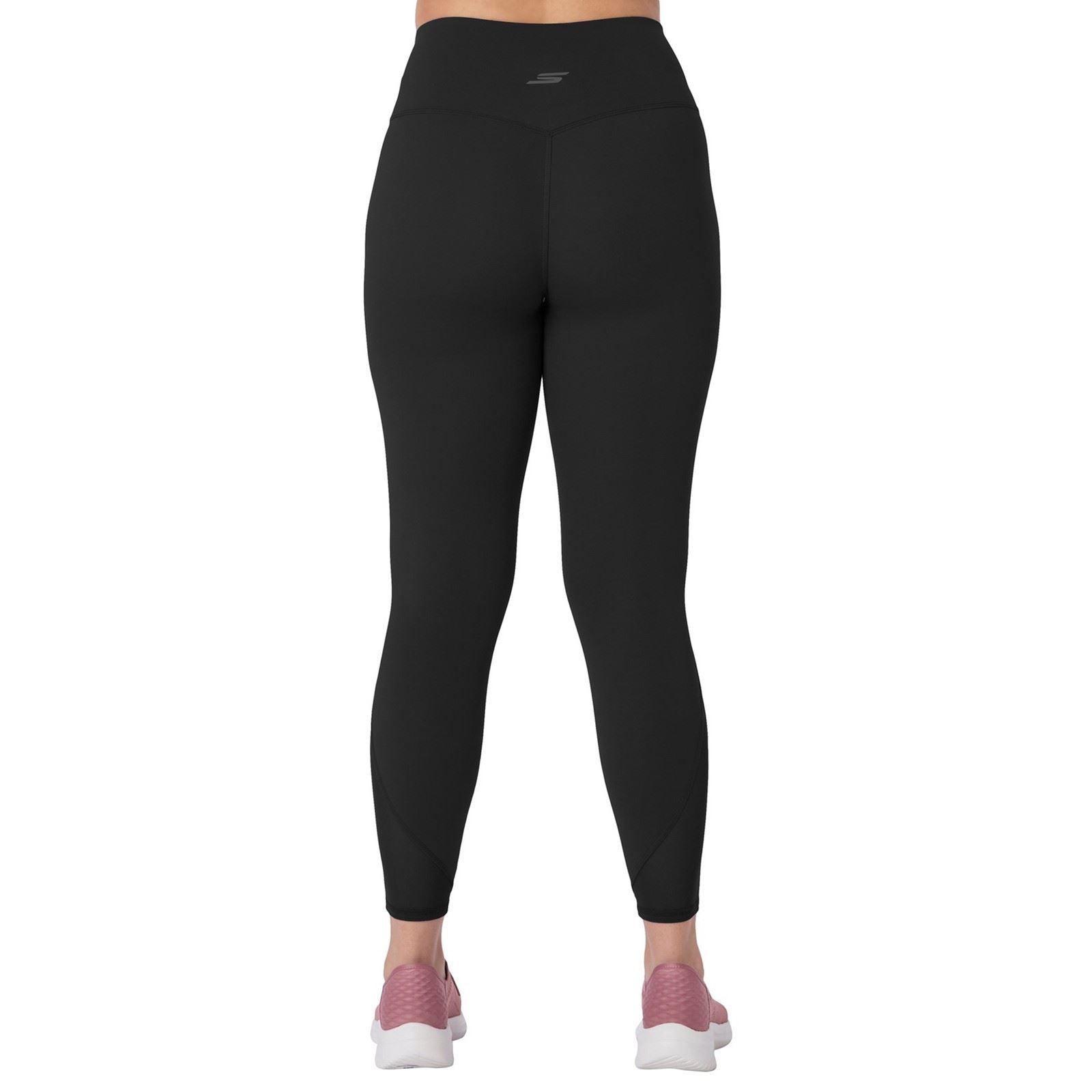 Skechers Skechers Tempo 7/8 Tempo Sieben Acht Damen Schwarze Sportleggings