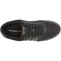 Hush Puppies Seventy8 Herren Schwarz Leder Sneaker