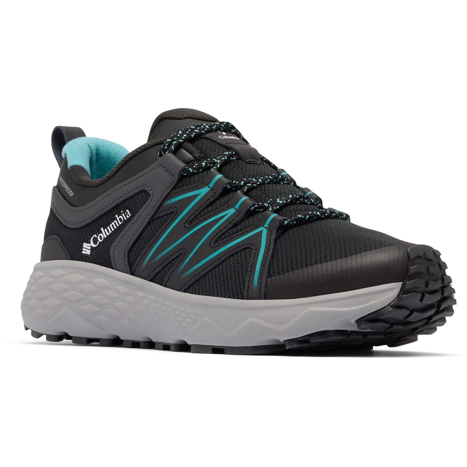 Columbia Peakfreak Roam Waterproof Polyester Damen Schwarz/Türkis Wanderstiefel