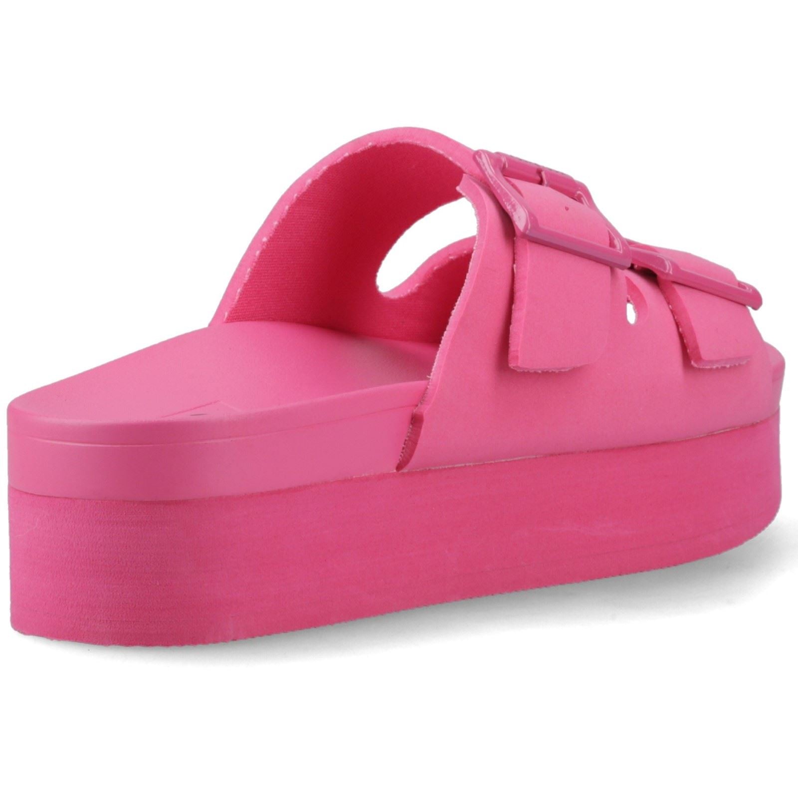 Rocket Dog Esti Plus PU Eva Damen Sandalen In Leuchtendem Pink