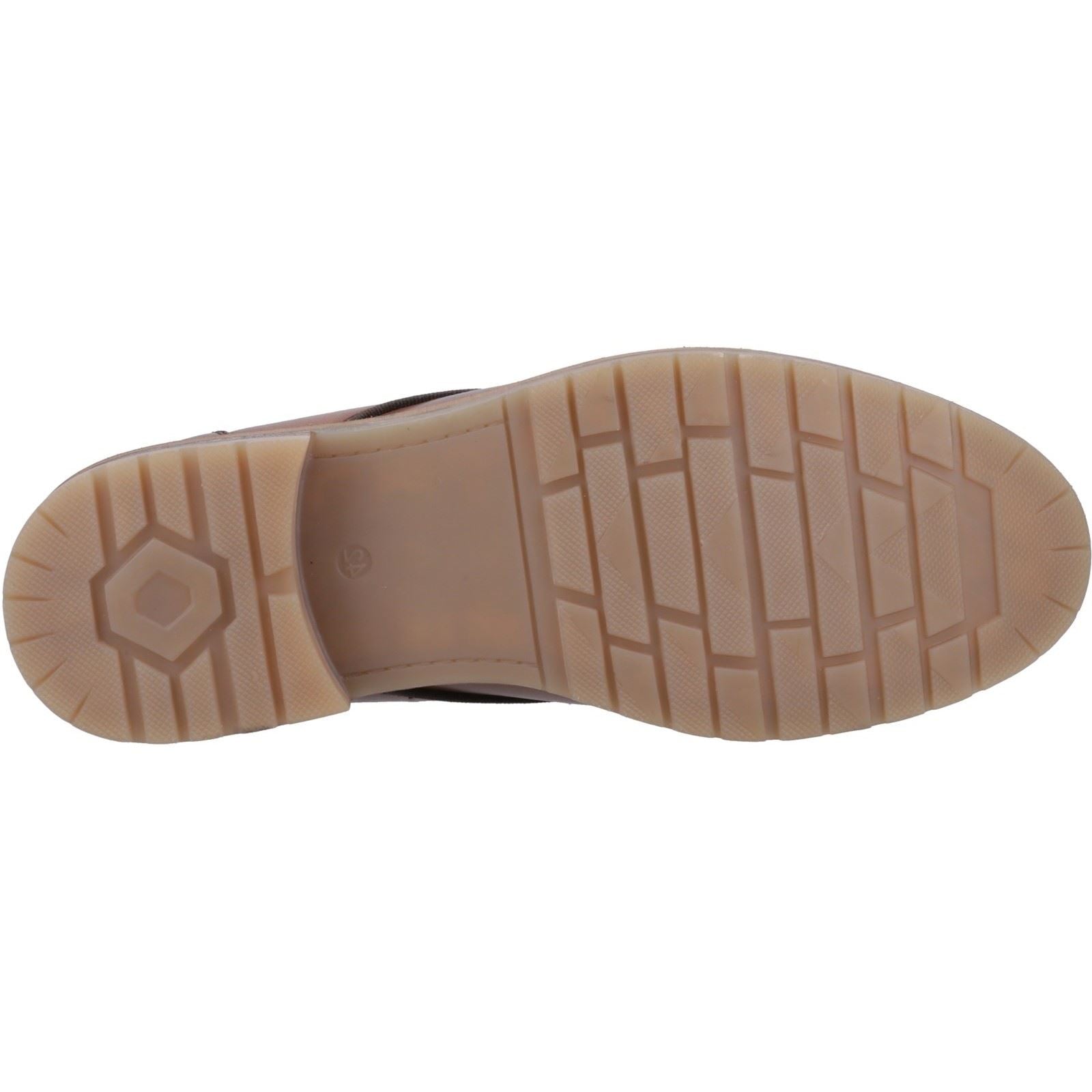 Hush Puppies Ricky Leder Herren Stiefeletten in Tan