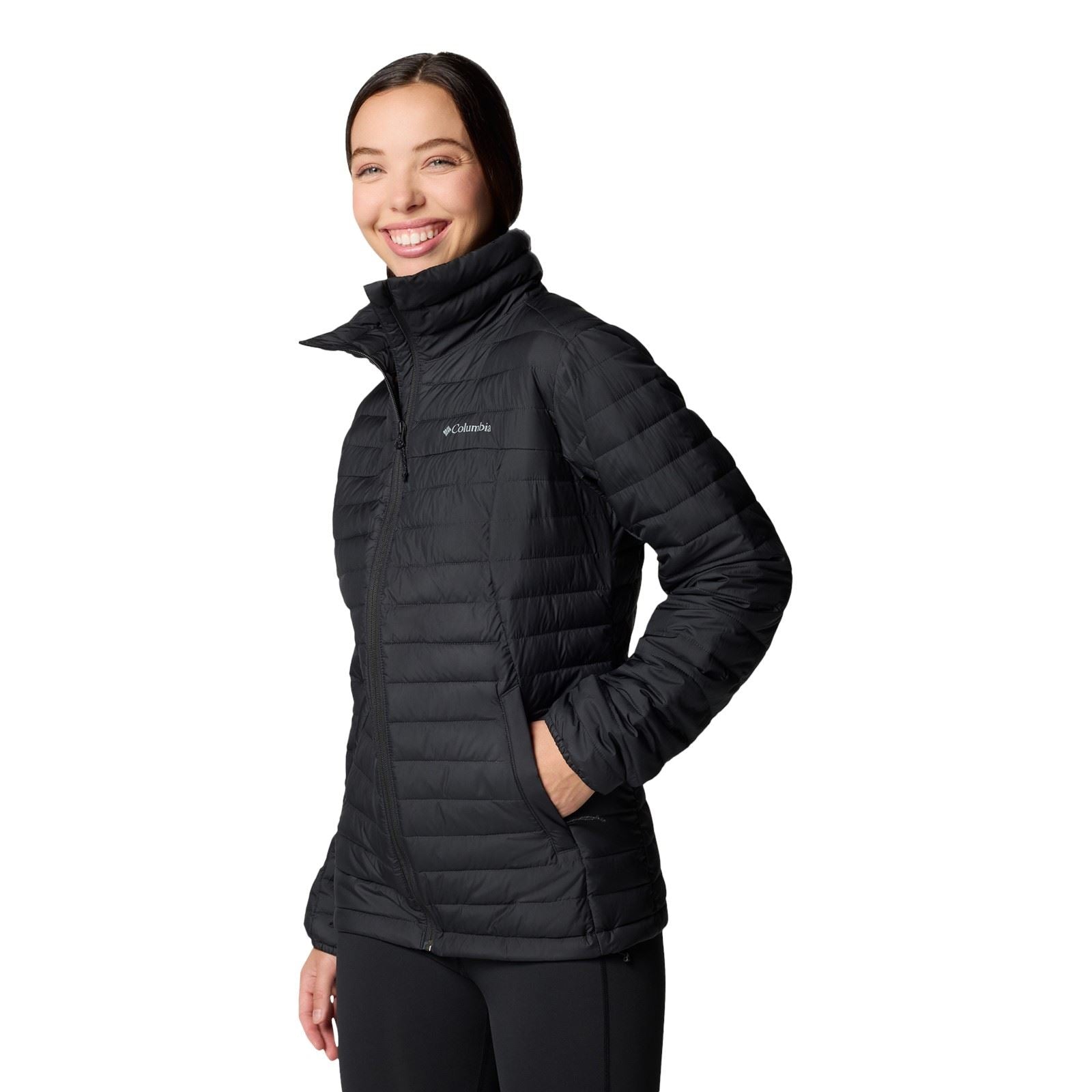 Columbia Silver Falls II Full Zip Jacket Damen Schwarze Daunenjacken
