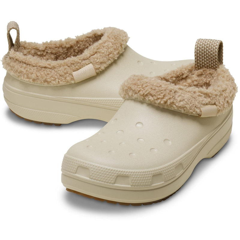 Crocs Classic Lined Shorty Thermoplastische Sandsteinsandalen Für Männer