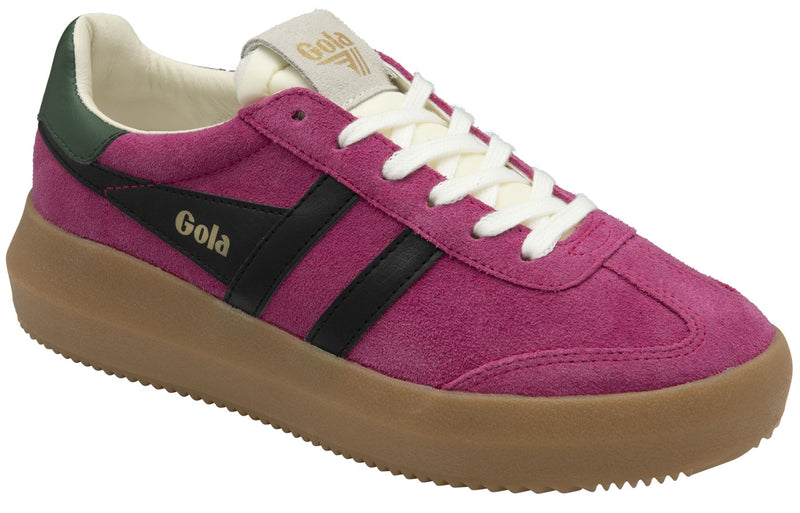 Gola Athena Wildleder Damen Rosa Sneakers