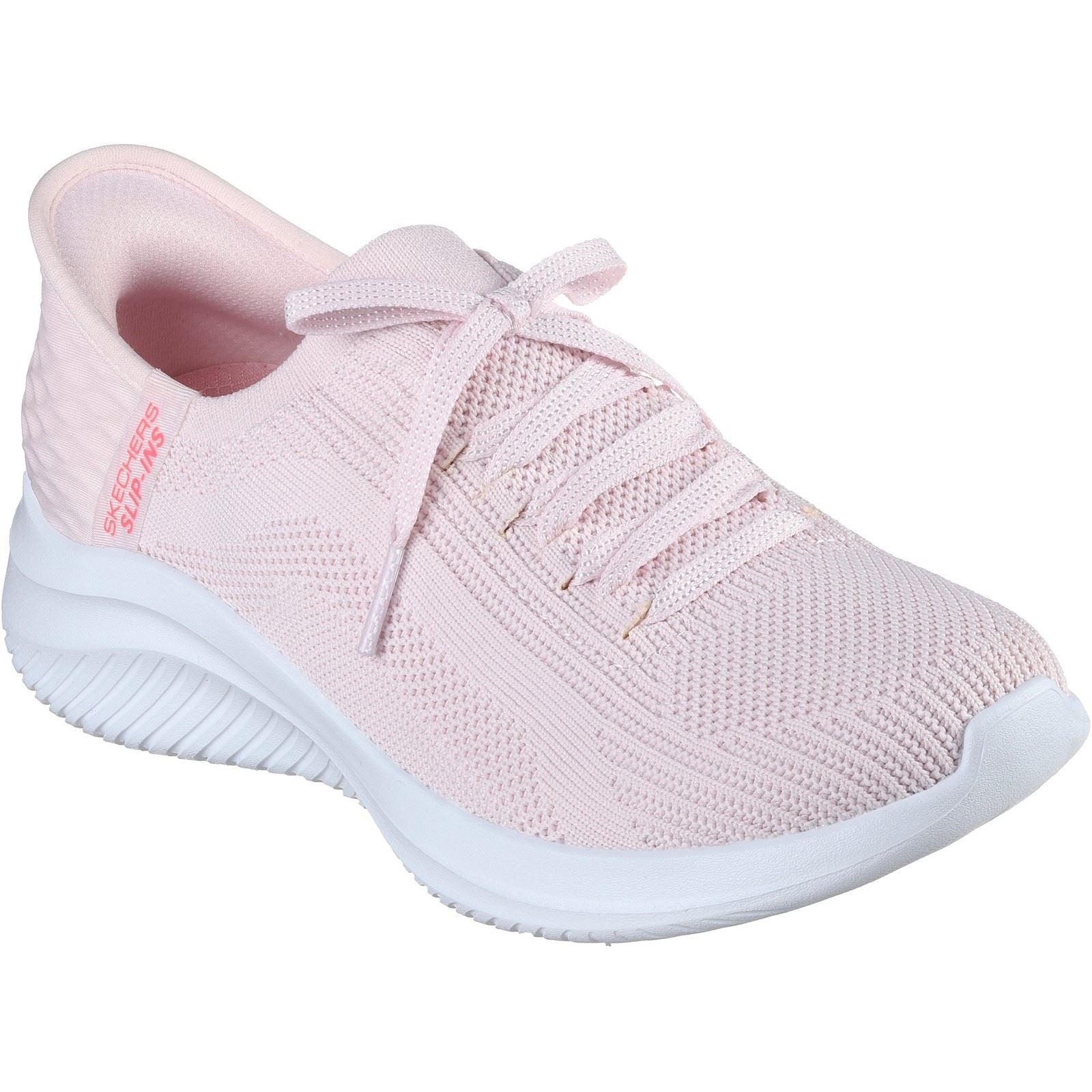 Skechers Ultra Flex 3.0 Brilliant Path Damen Textil Sneaker In Hellrosa