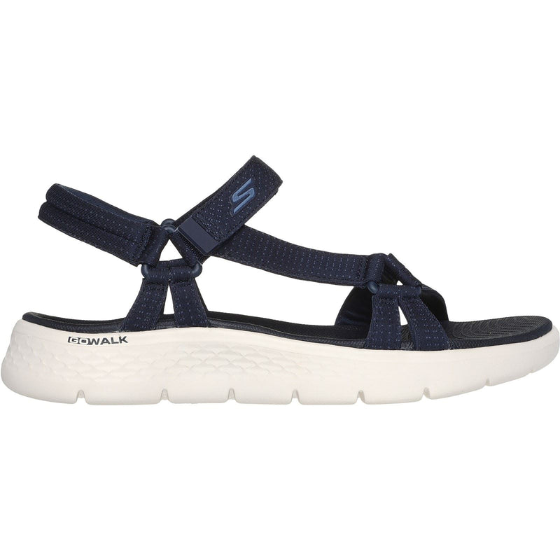 Skechers GO WALK Flex Sublime Polyester Damen Sandalen In Marineblau