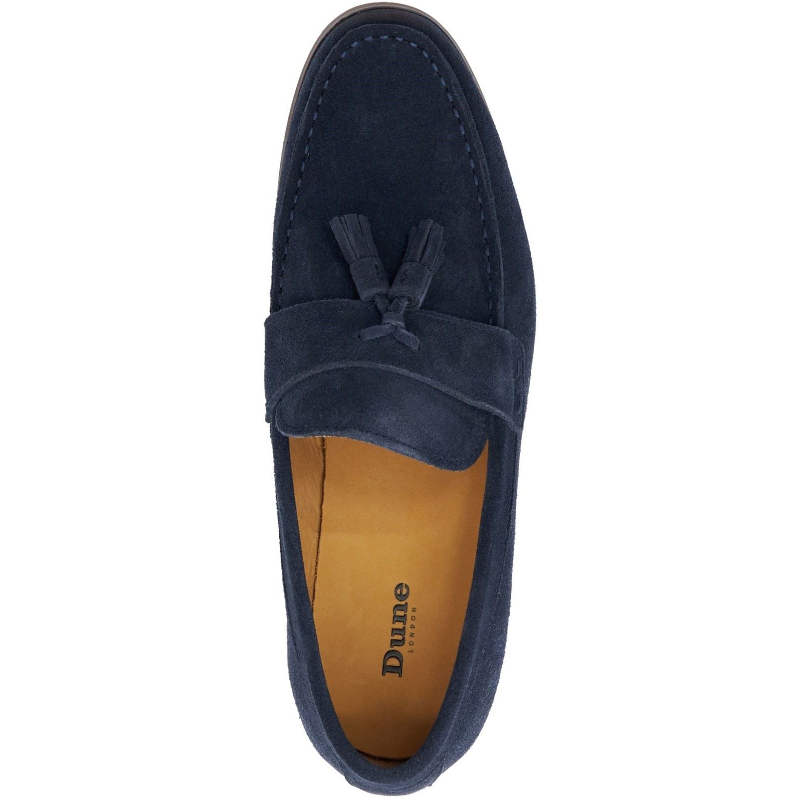 Dune Blaikes Nappaleder Herren Navy Slipper