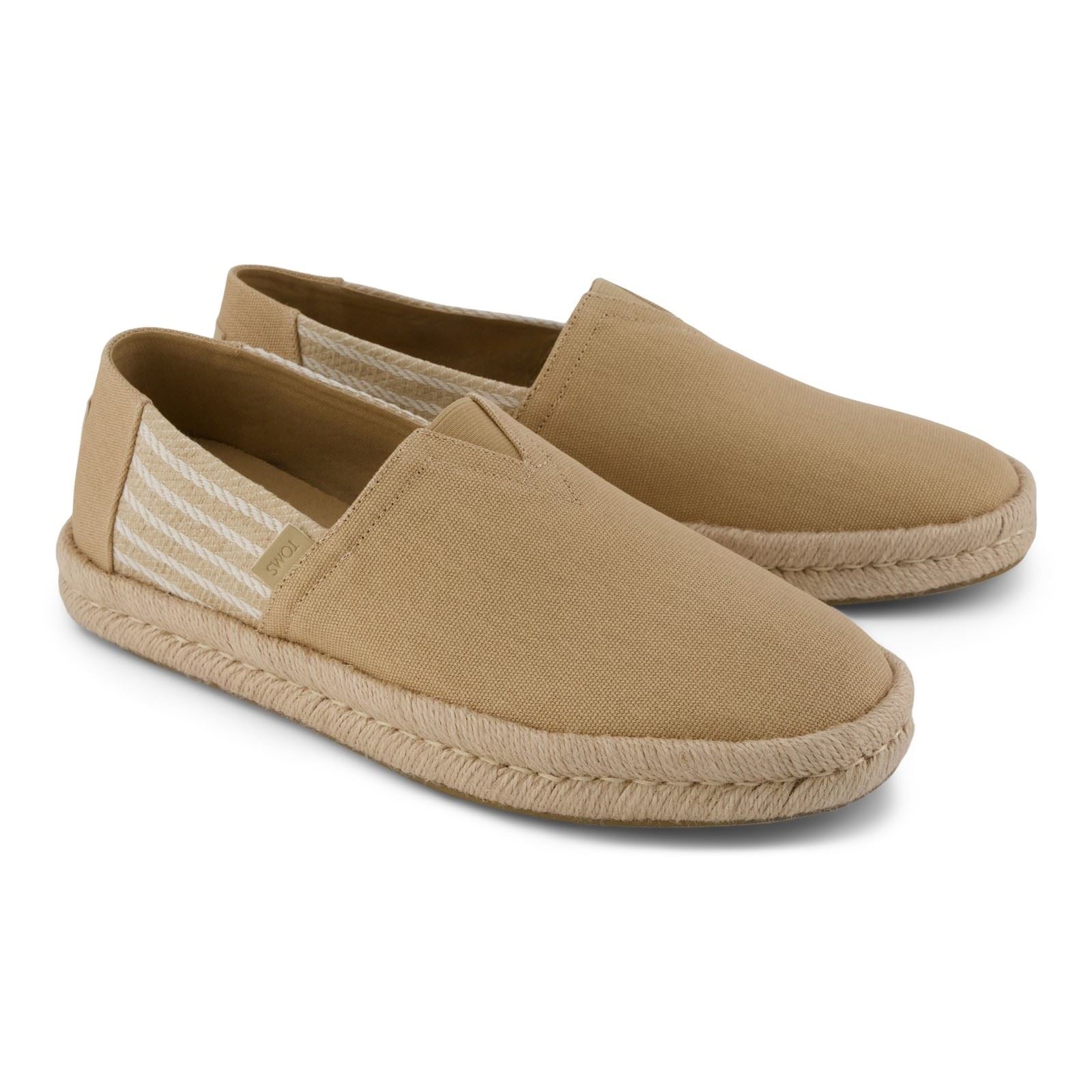 TOMS Alpargata Rope 2.0 Shoe Baumwoll Oatmeal Espadrilles Für Herren