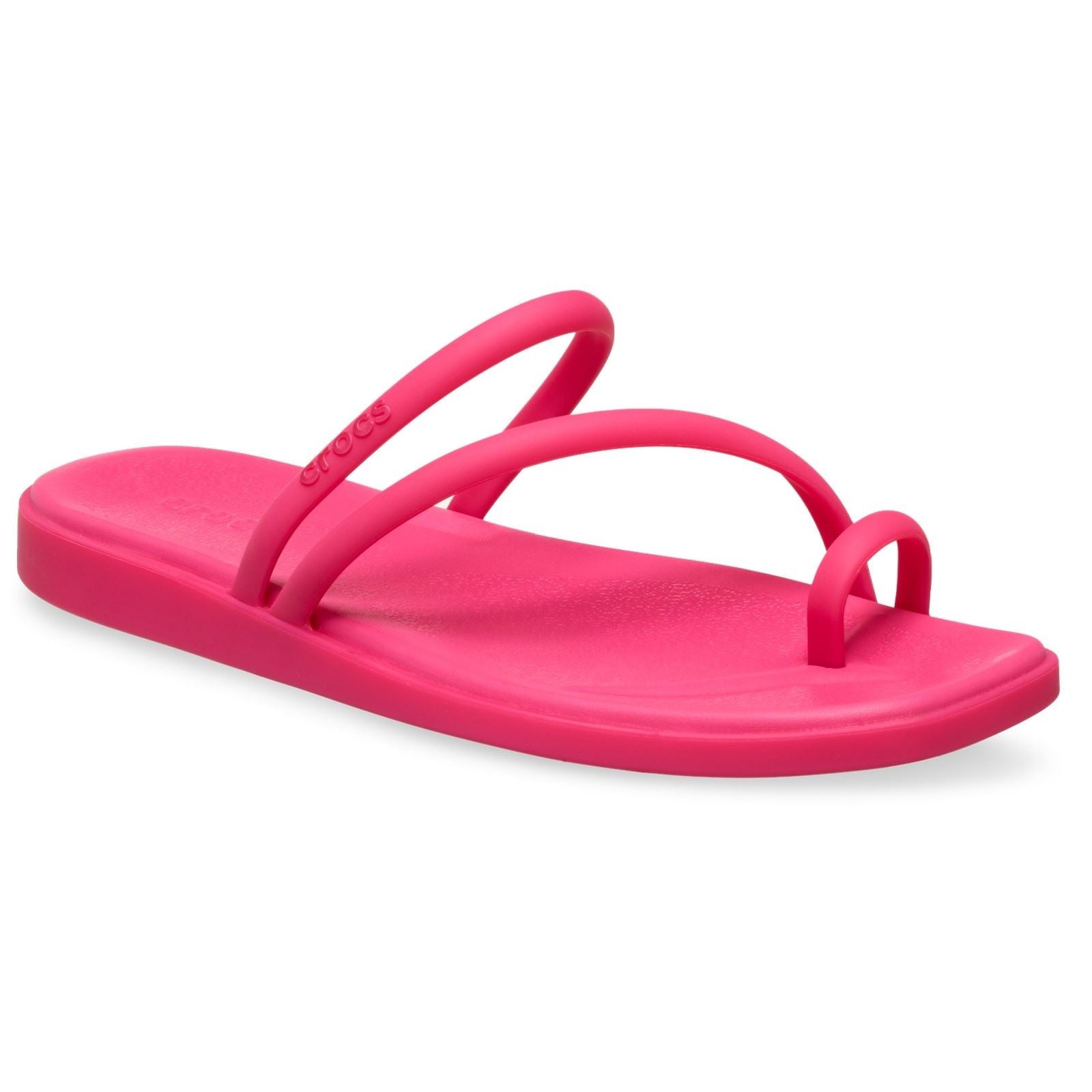 Crocs Miami Toe Loop Sandal Damen Dragon Fruit Sandalen