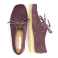 Clarks Originals Wallabee Suede Damen Lila Schuhe