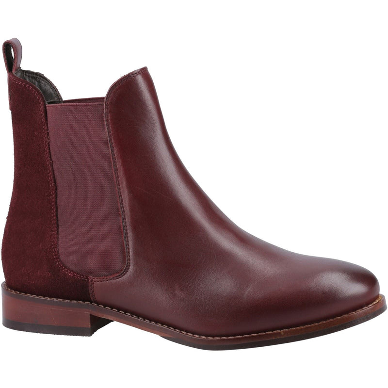 Hush Puppies Colette Wildleder Damen Bordeaux Stiefel