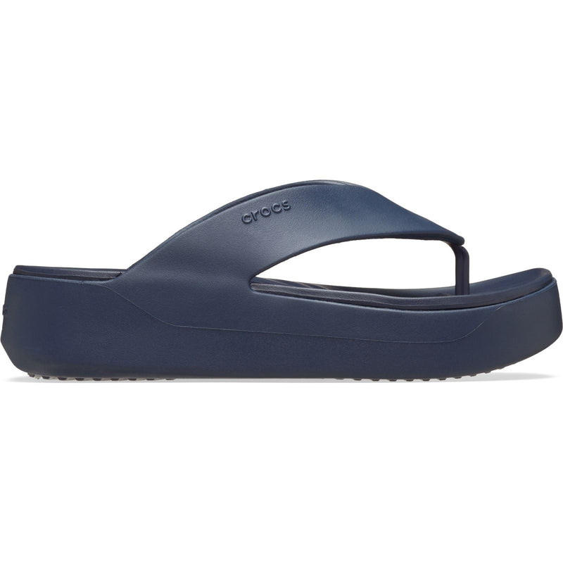Crocs Getaway Platform Damen Sandalen Aus Thermoplastischem Material In Marineblau