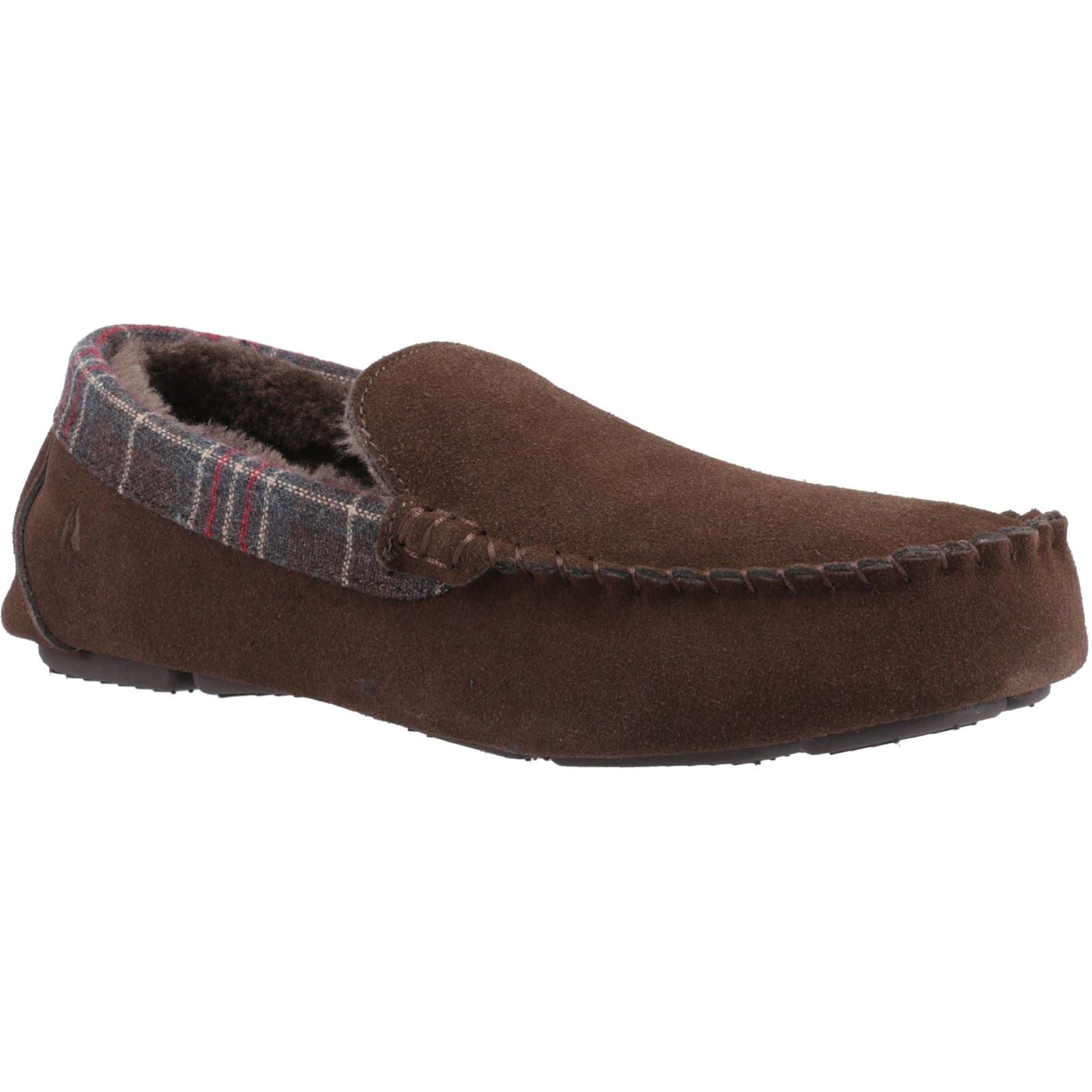 Hush Puppies Andreas Wildleder Herren Hausschuhe In Braun