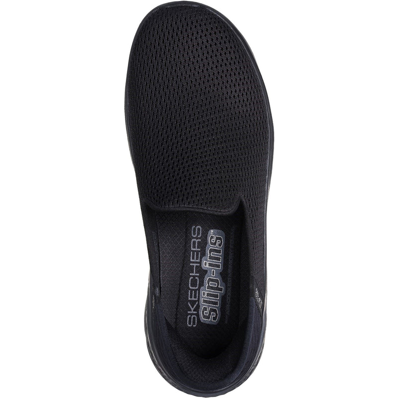Skechers Go Walk Flex Relish Textile Damen-Sneaker In Schwarz