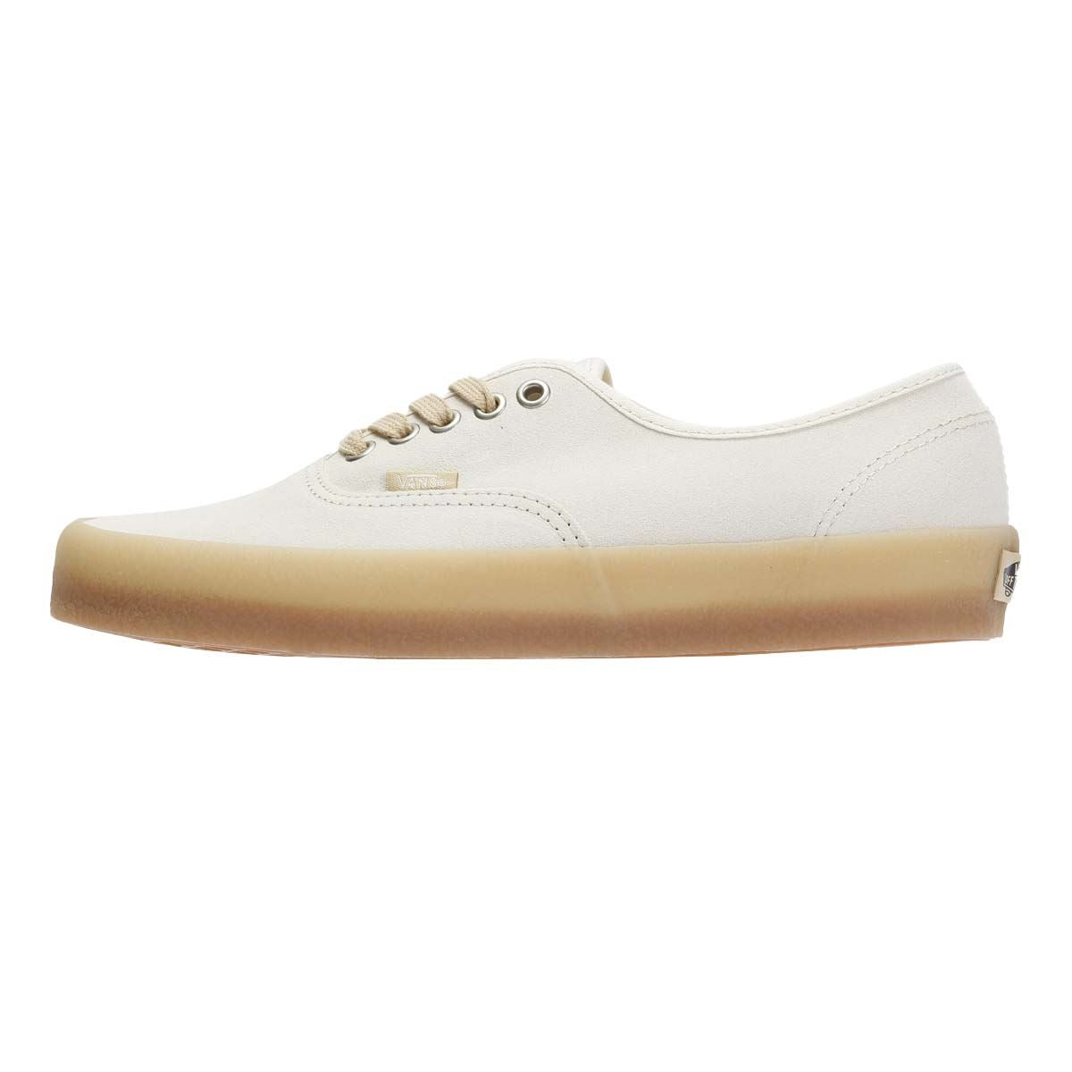 Vans Authentic Crepe Leder Herren Weiße Sneakers
