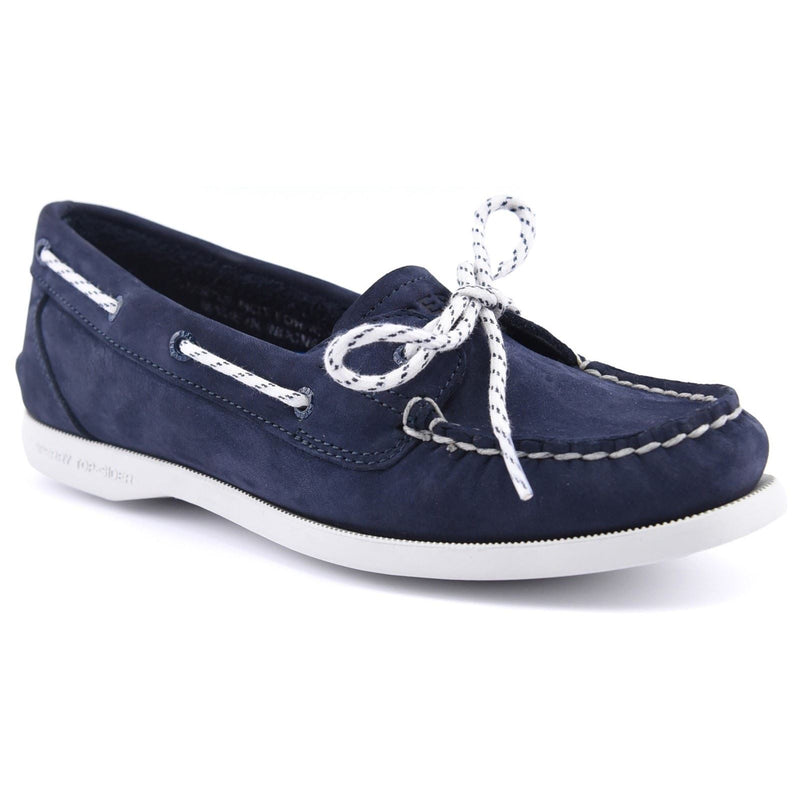 Sperry Authentic 1 Eye Damen Bootsschuhe Aus Leder In Marineblau