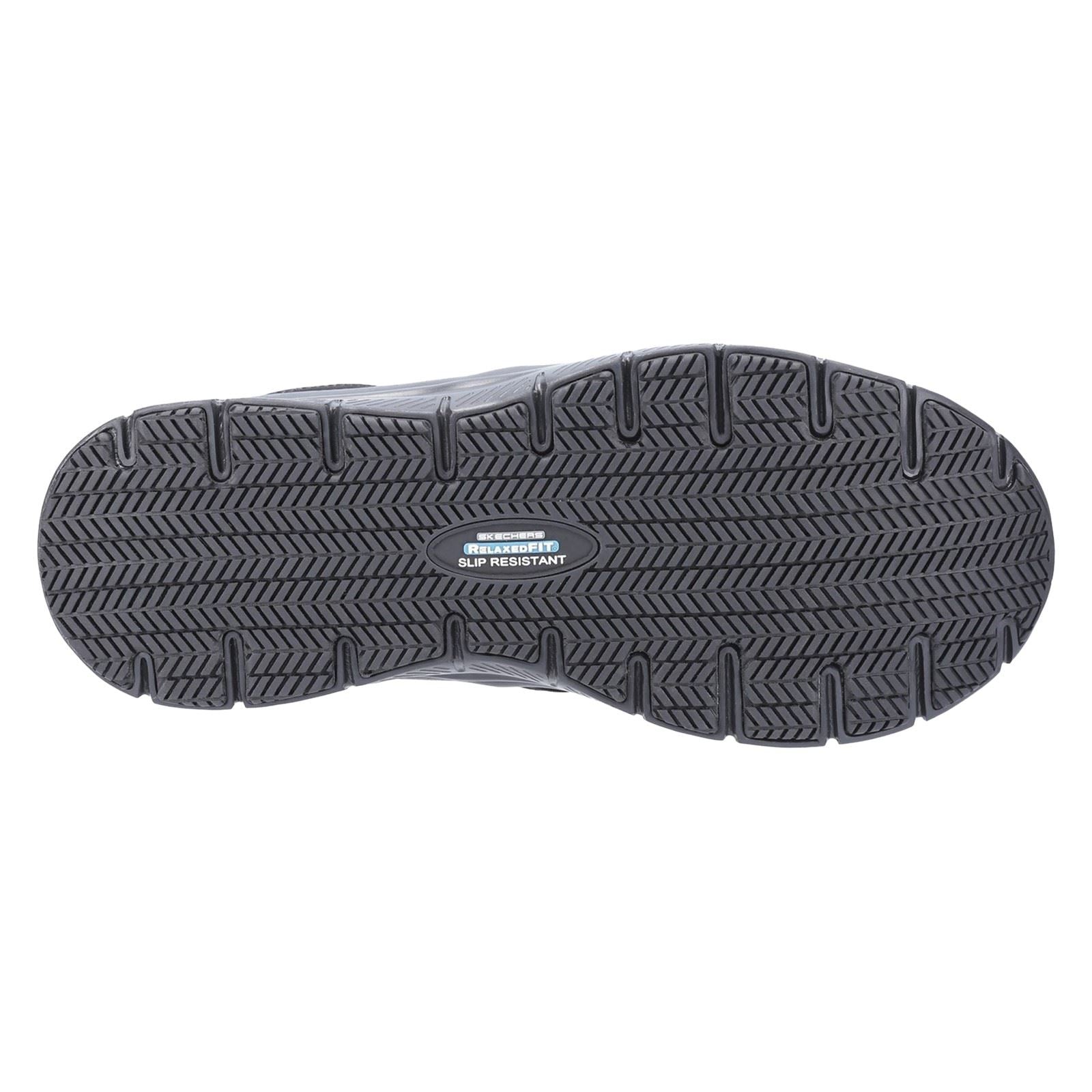 Skechers Workwear Flex Advantage - McAllen Sr Herren Schwarze Sicherheitssneaker