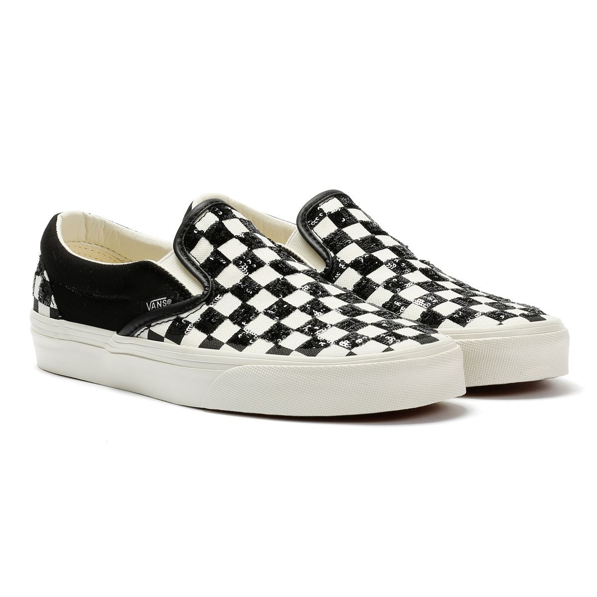 Vans Classic Slip-On Canvas Schwarze Turnschuhe