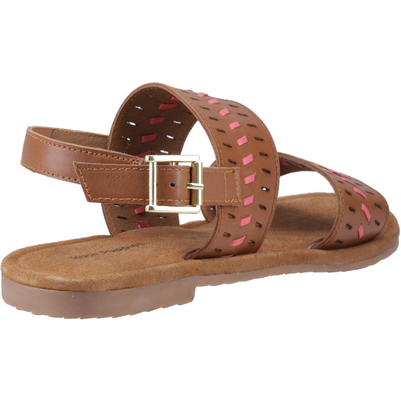 Hush Puppies Hadley Damen Sandalen Aus Leder In Tan