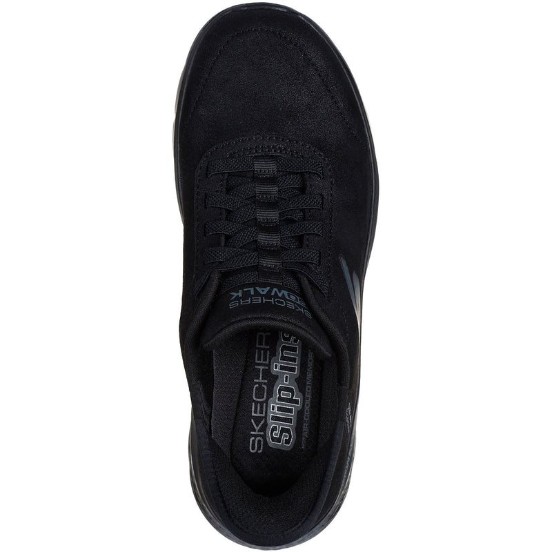 Skechers Go Walk Flex Mali Damen Sneaker in Schwarz aus Textil