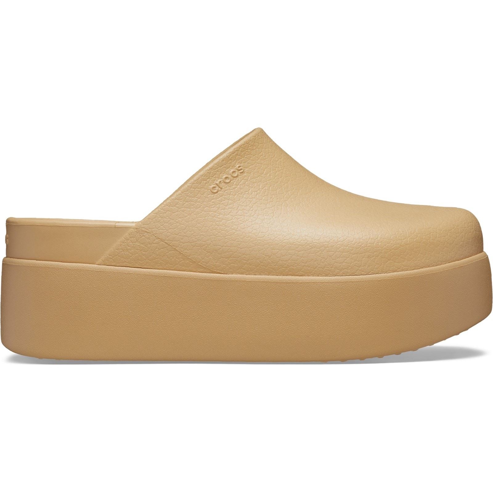 Crocs Dylan Thermoplastische Damen Pantoletten In Weizenfarbe