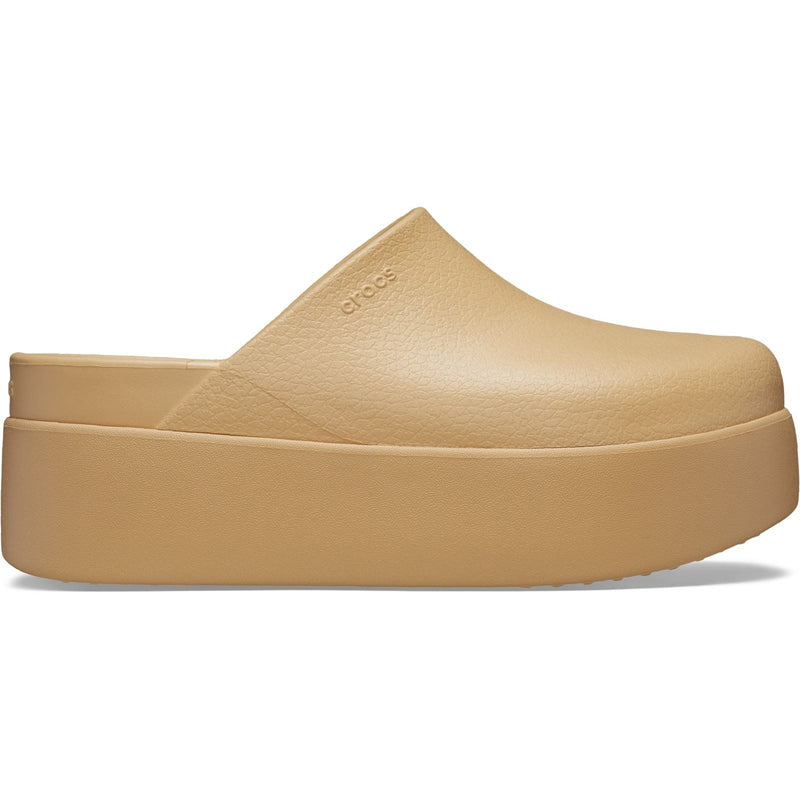 Crocs Dylan Thermoplastische Damen Pantoletten In Weizenfarbe