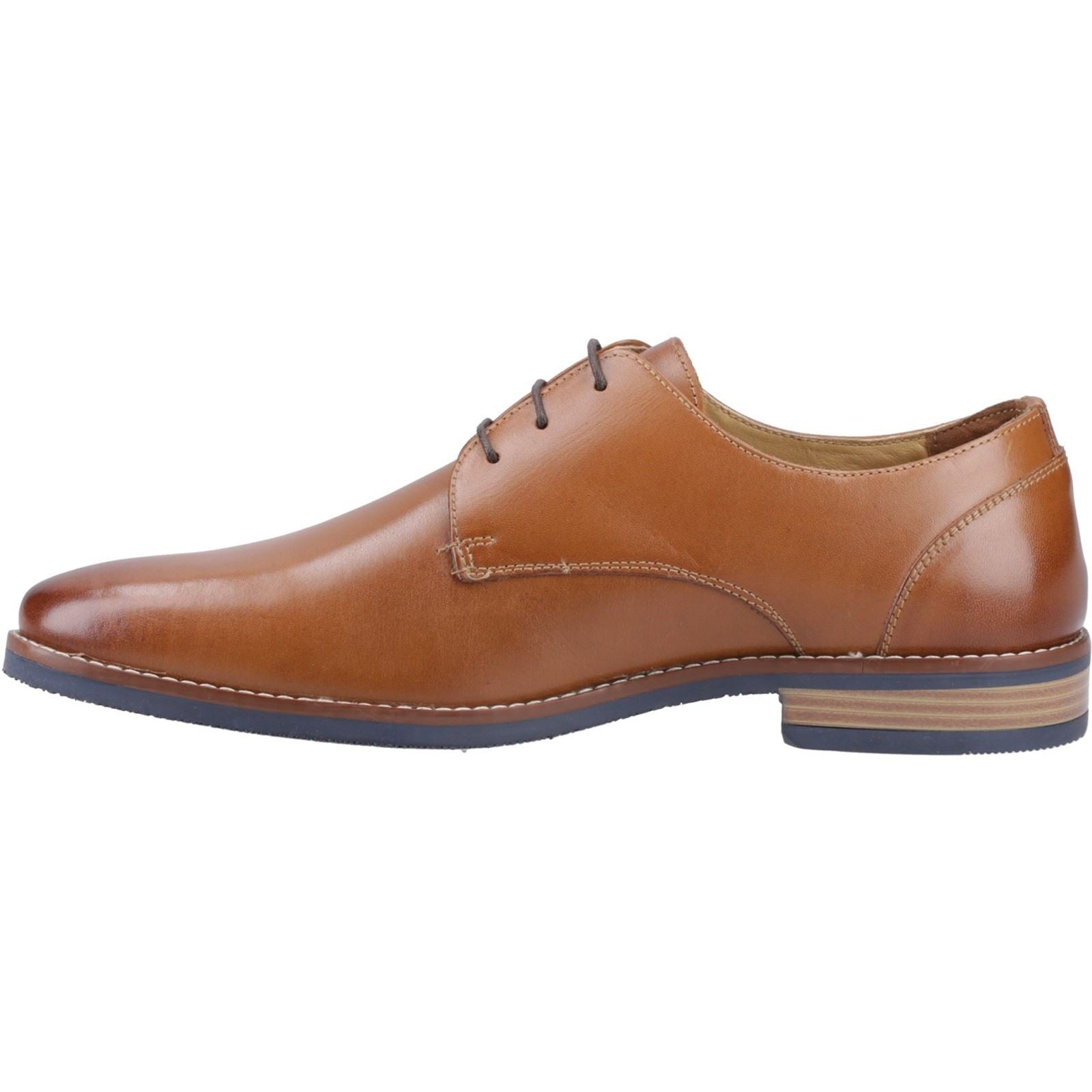 Hush Puppies Mike Herren Lederschuhe In Tan Zum Schnüren