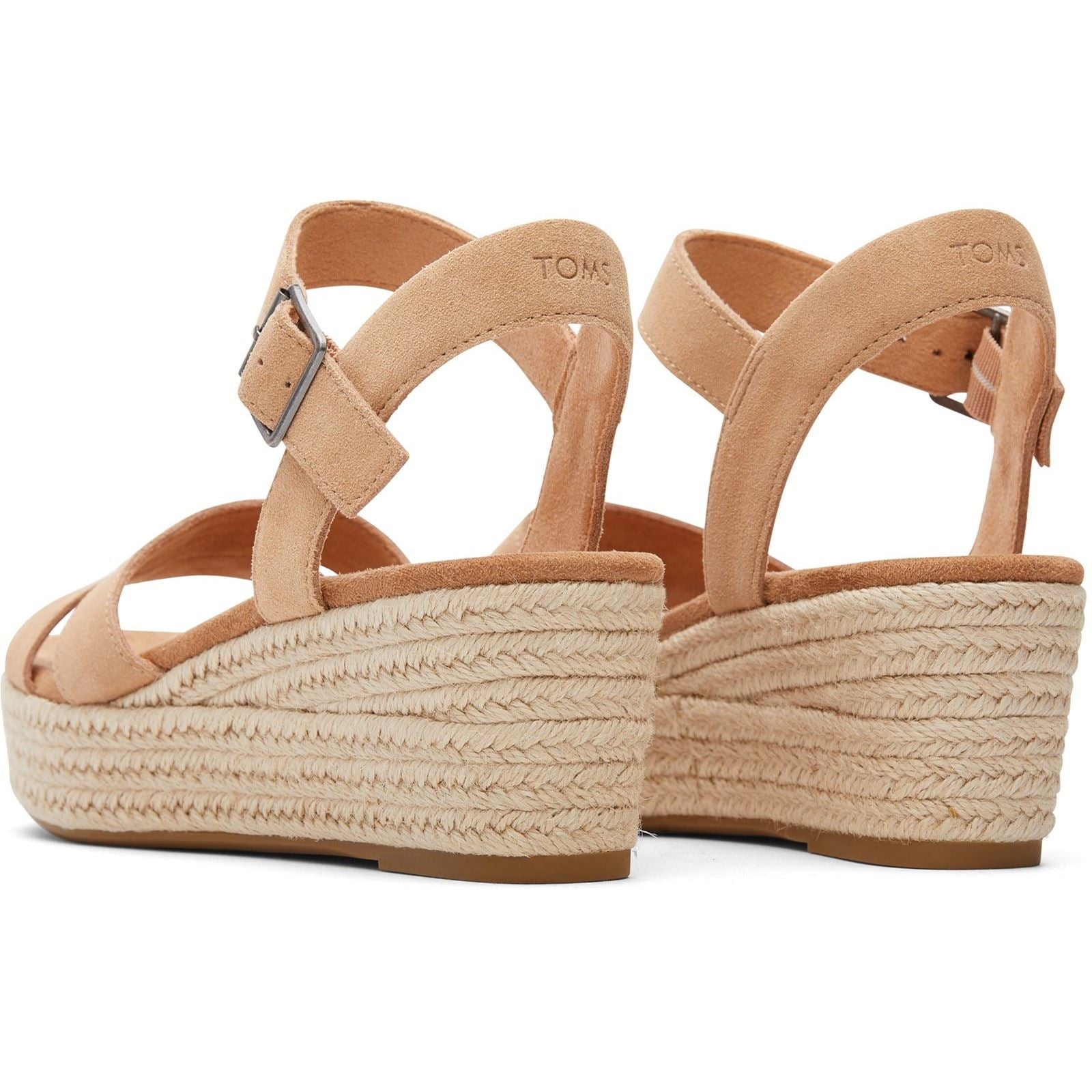TOMS Audrey Leder Damen Honey Wedges