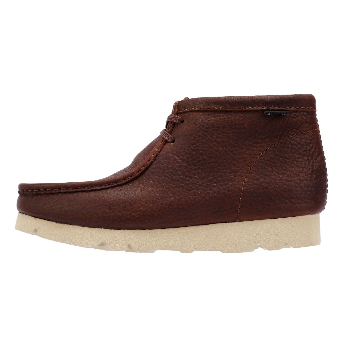 Clarks Originals Wallabee GTX Leder Herren Braun Stiefel
