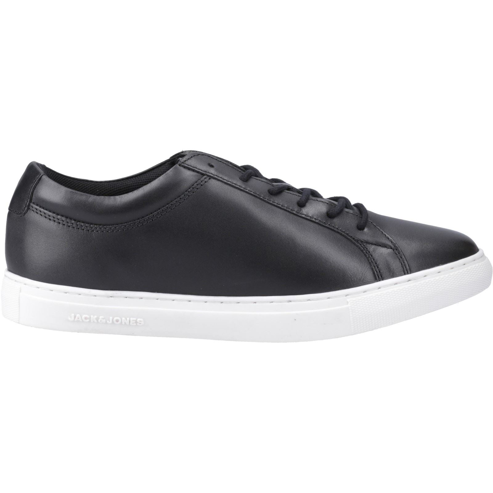 Jack & Jones Galaxy Leder Herren Anthrazit Sneakers