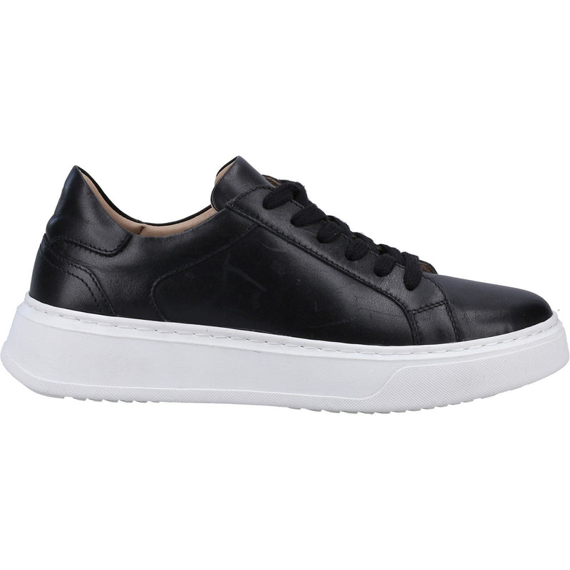 Hush Puppies Camille Damen-Sneaker Aus Schwarzem Leder