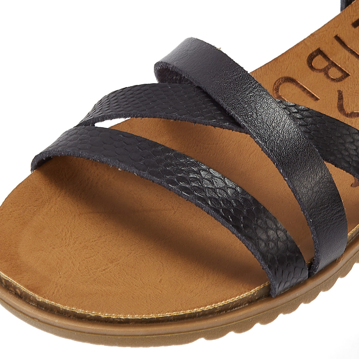 Blowfish Malibu Maylie Womens Schwarz Dyecut Sandalen