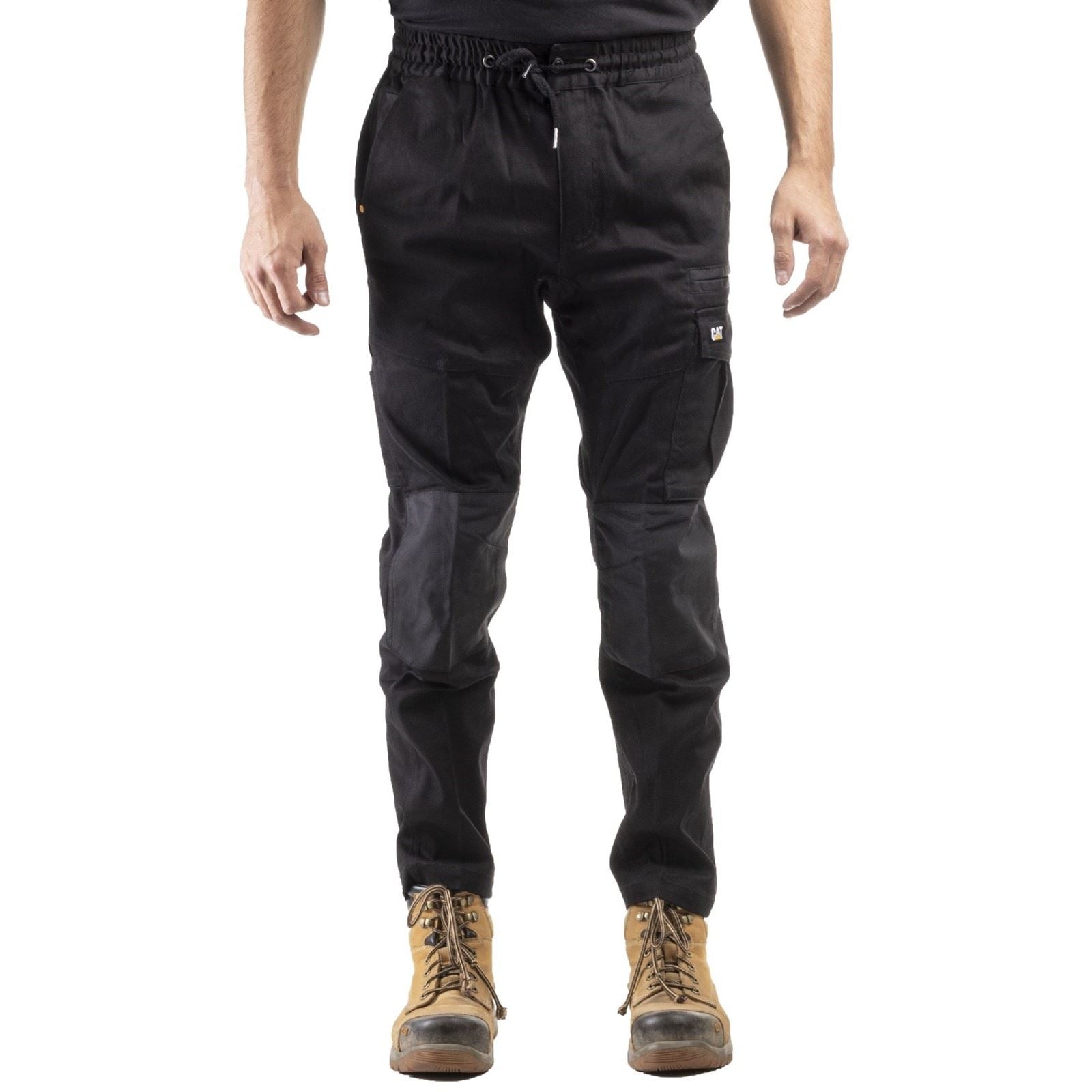 Caterpillar Dynamic Baumwoll Herren Schwarze Farbe Outdoor Hosen