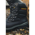 Caterpillar Premier Leder Schwarze Sicherheitsstiefel