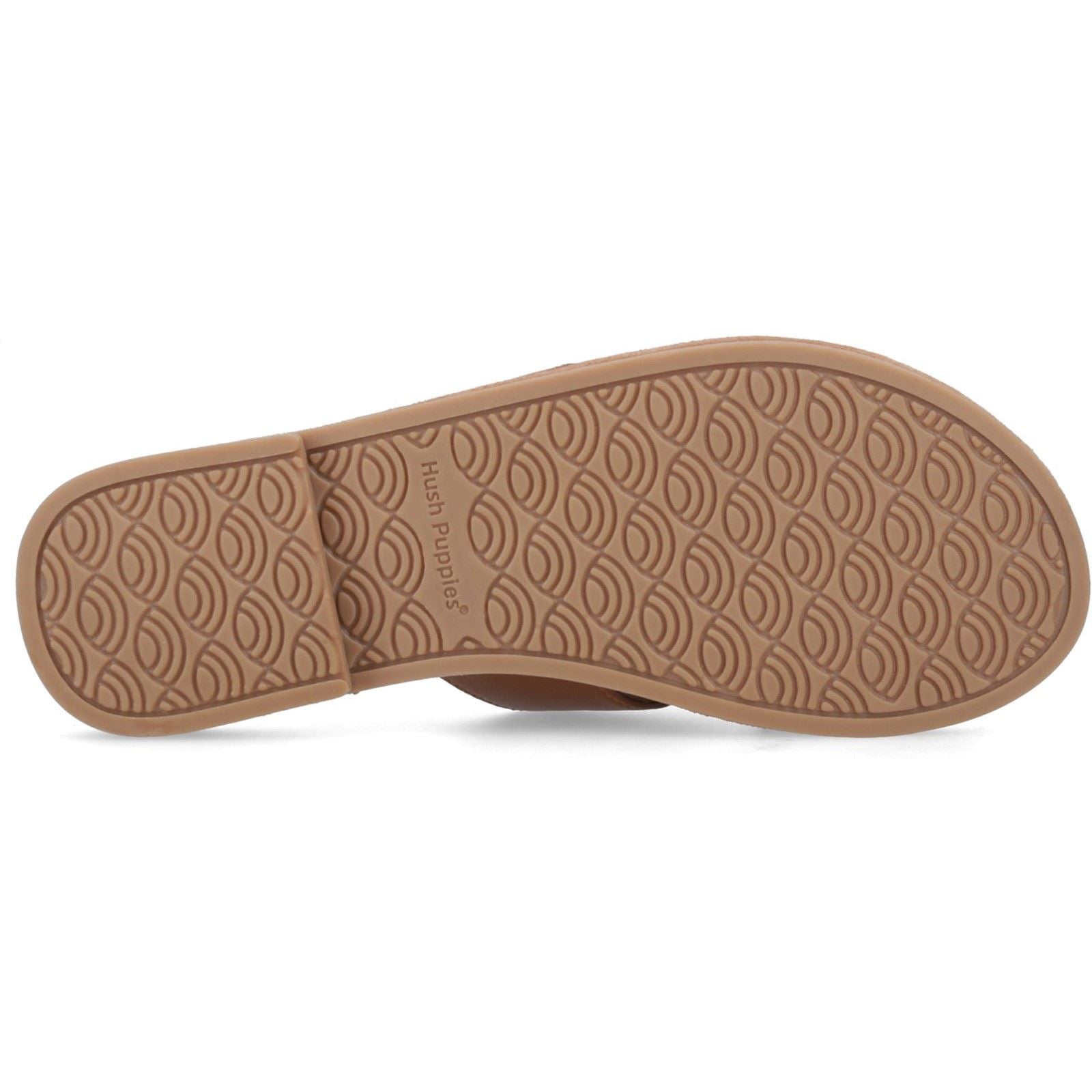 Hush Puppies Azalea Mule Leder Damen Tan Sandalen