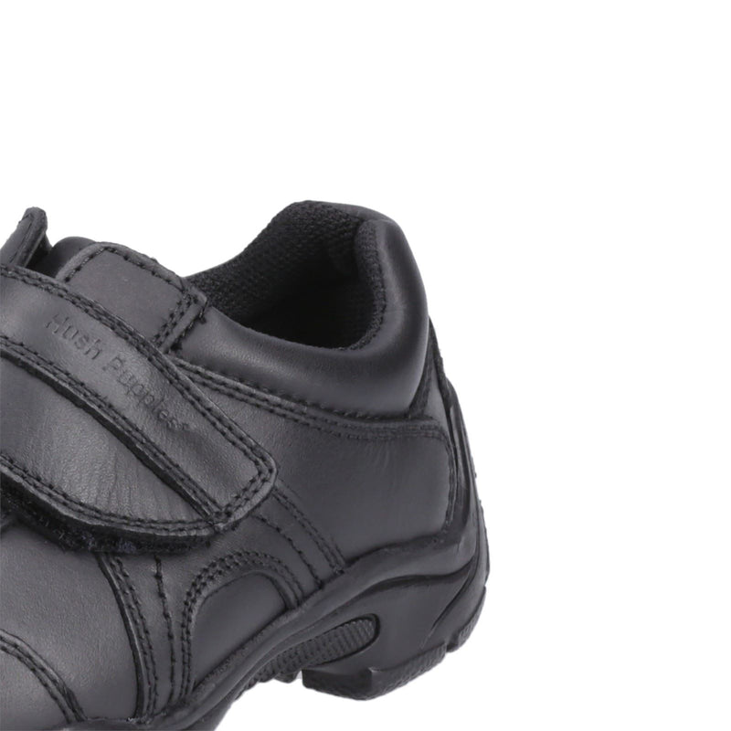 Hush Puppies Arlo Junior Lederschuhe Für Jungen In Schwarz