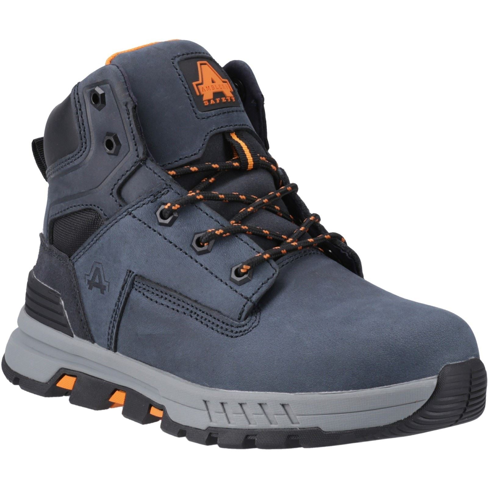 Amblers Safety As613 Elena Leder Damen Marine Sicherheitsschuhe