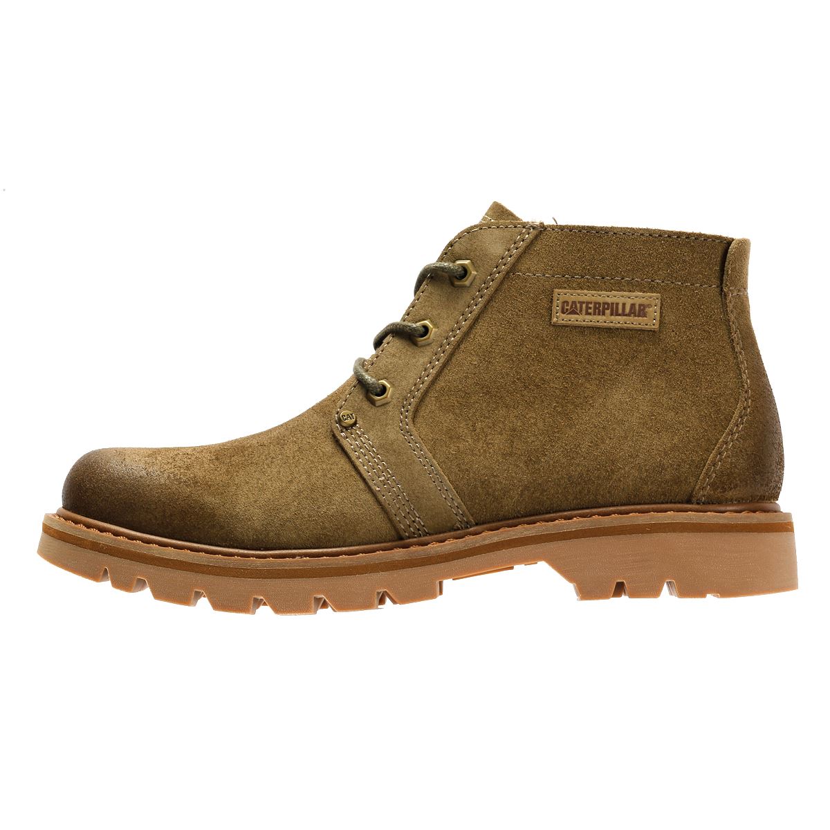 Caterpillar Grader Chukka Wildleder Herren Braune Stiefel