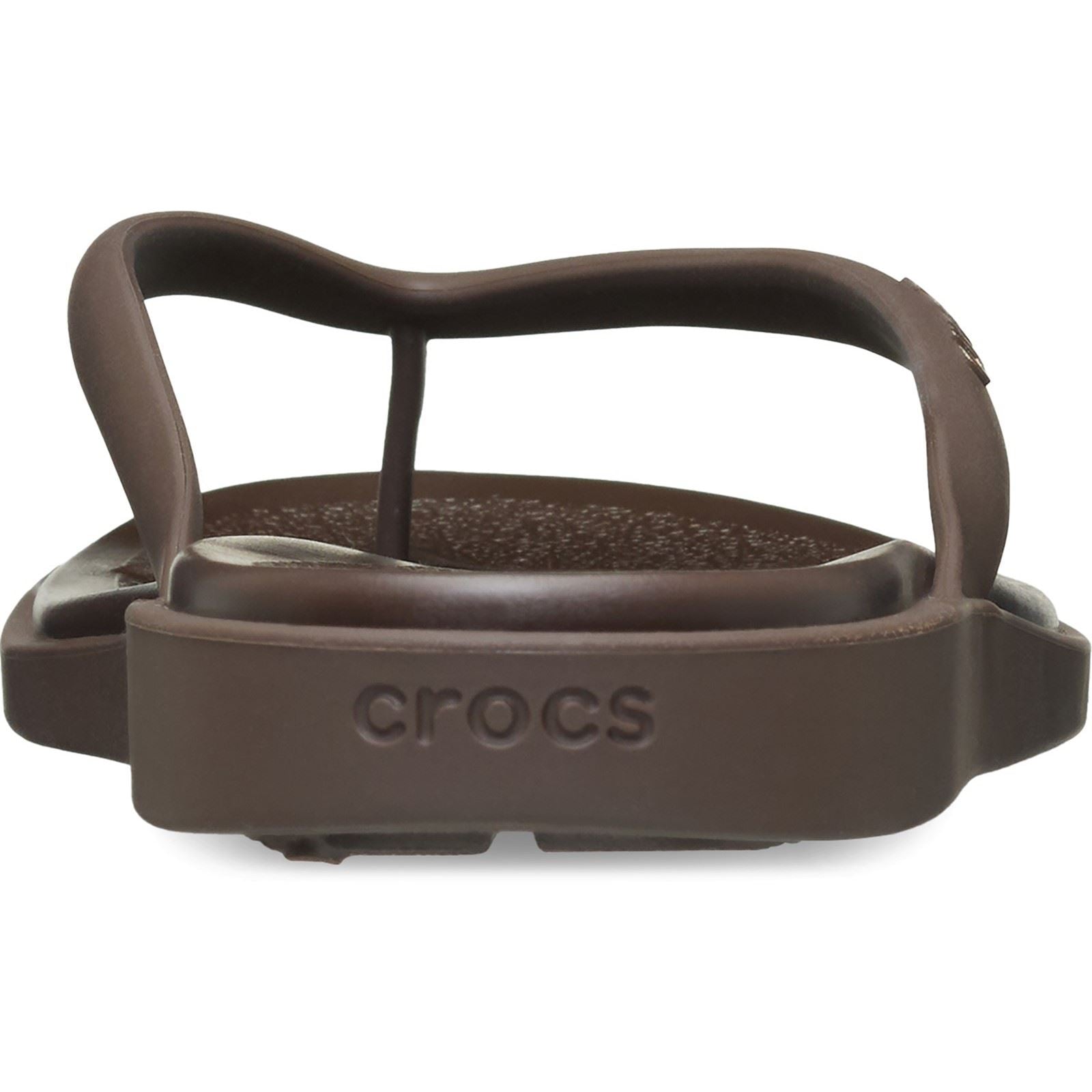 Crocs Miami Matte Flip Eva Damen Kaffee Sandalen