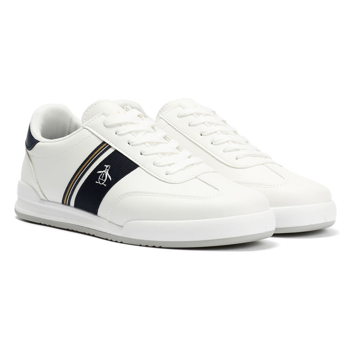 Penguin Gaz Herren Weiße Sneaker