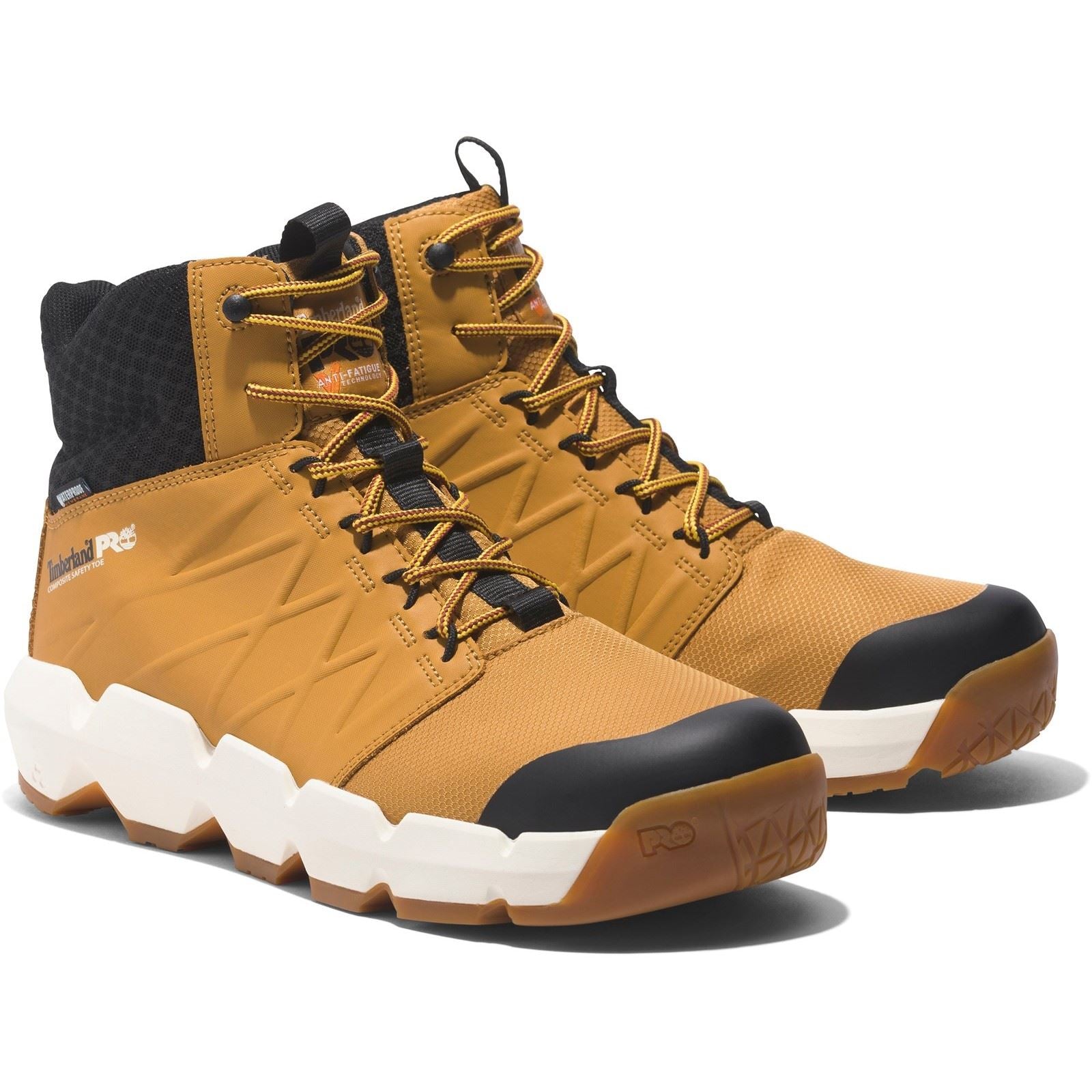 Timberland Pro Morphix 6" Leder Weizen Sicherheitsschuhe