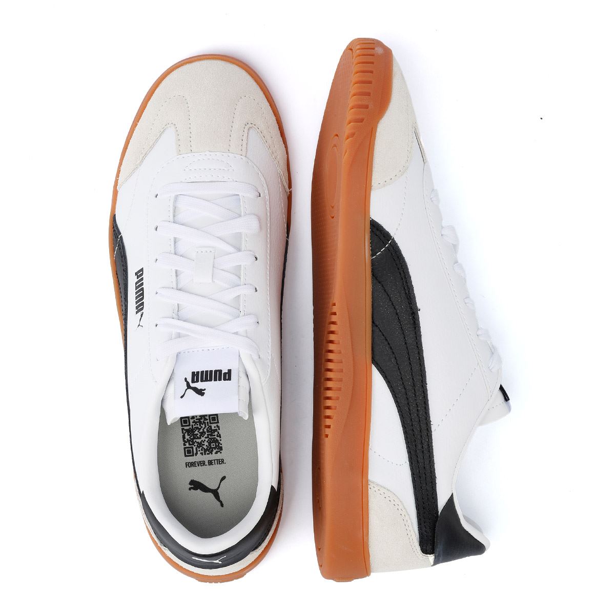 Puma Club 5V5 SD Weiße/Schwarze Farbe Turnschuhe