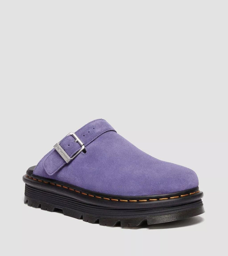 Dr. Martens Zebzag EH Lila Wildleder Clogs