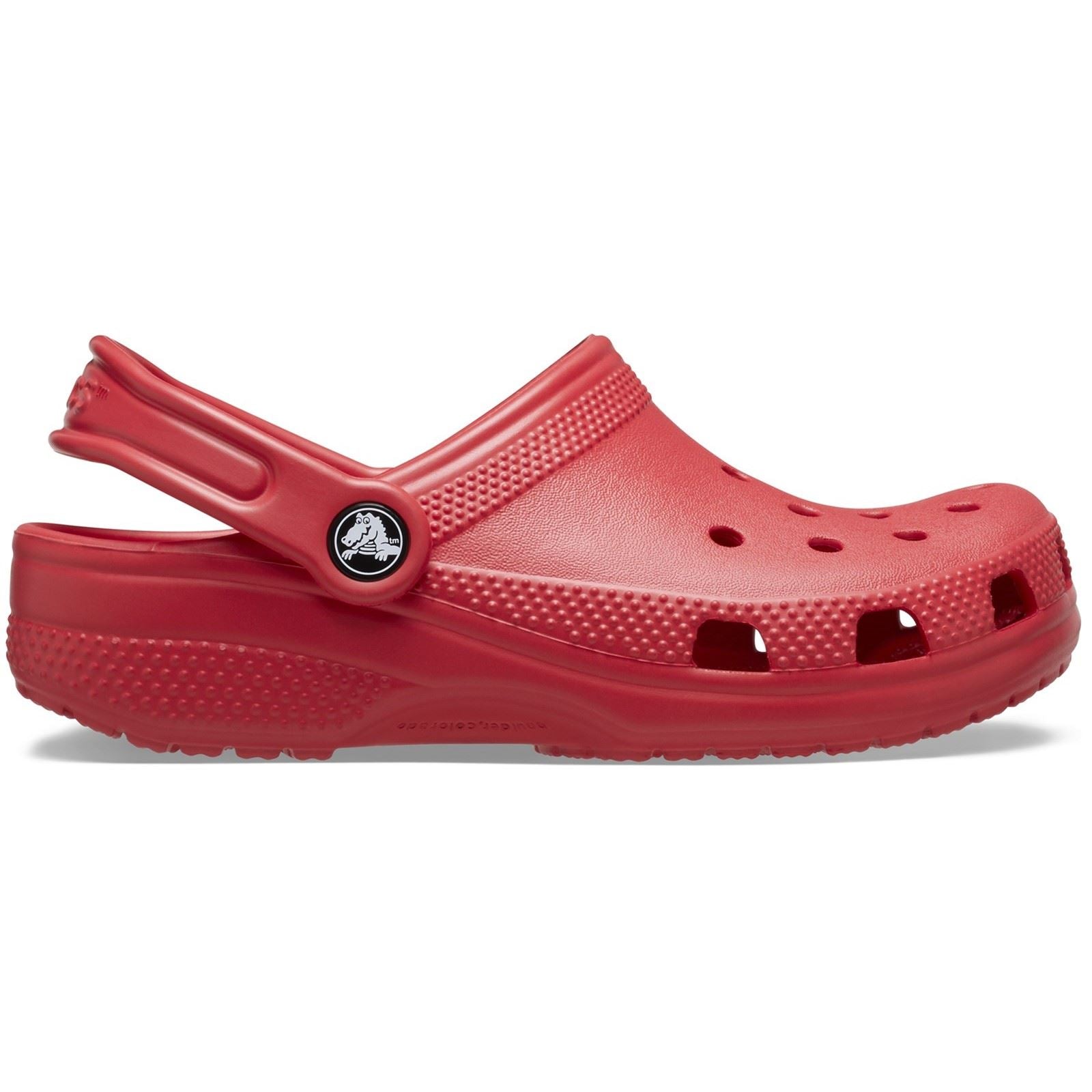 Crocs Kids' Classic Thermoplastische Varsity Red Loafer