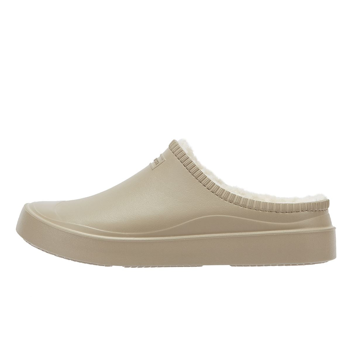 Hunter Bloom Gefütterte Mule Alloy Weiße Clogs