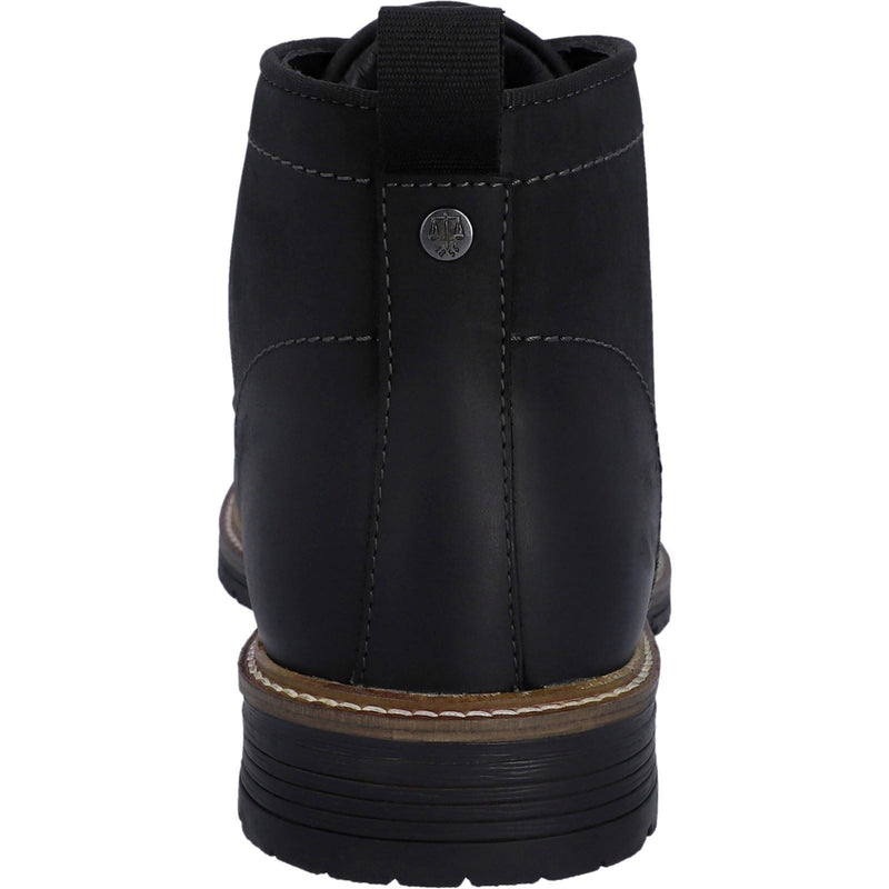 Hunter Jura Schwarze Farbe Herrenlederstiefel