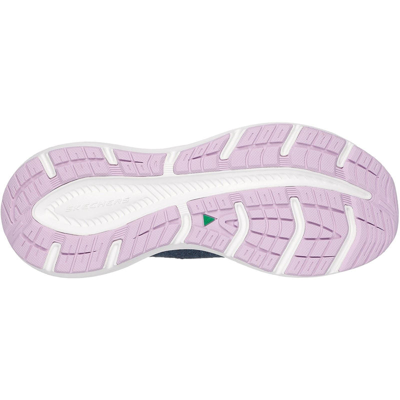 Skechers Edgeride Impression Damen Sneaker In Marineblau/Lavendel
