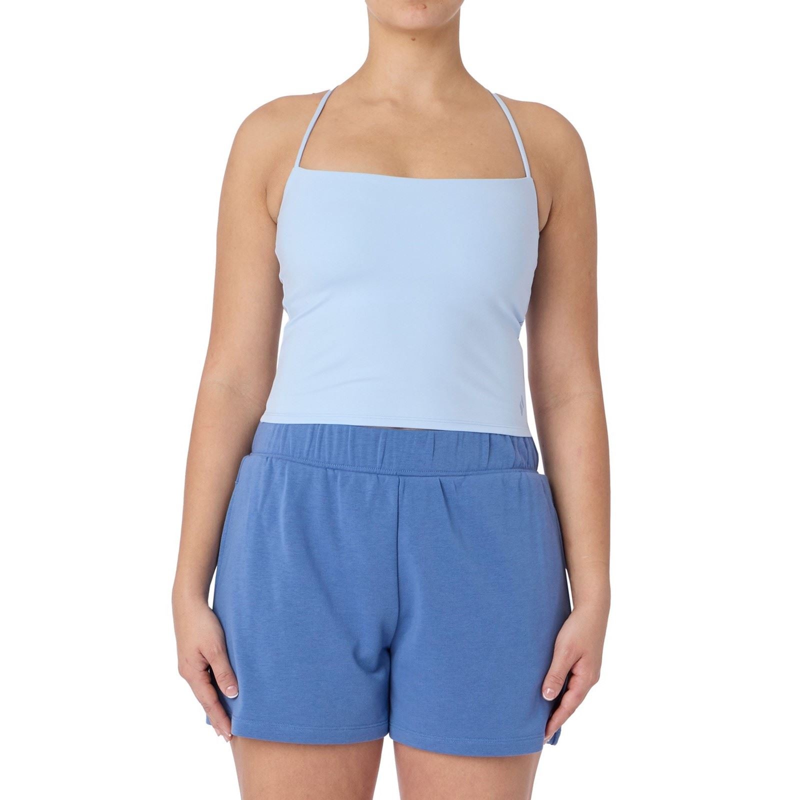 Skechers Goflex Slim Strappy Tank Polyester Damen Silber Sporttanktops